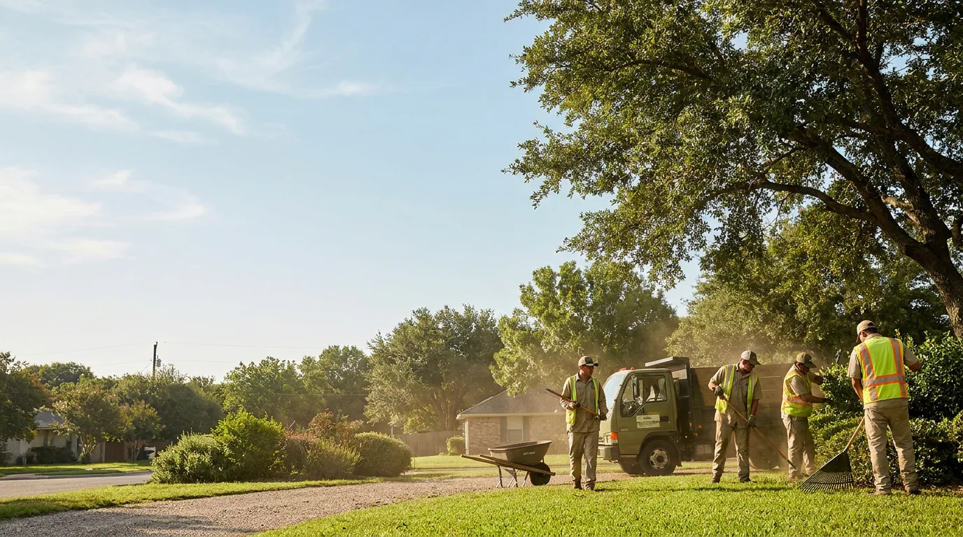 Landscaping in Burleson, TX near me